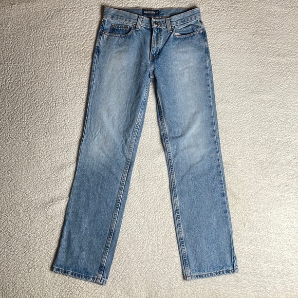 London Jeans Denim Victoria Secret Size 0 Straight Leg - Picture 1 of 11